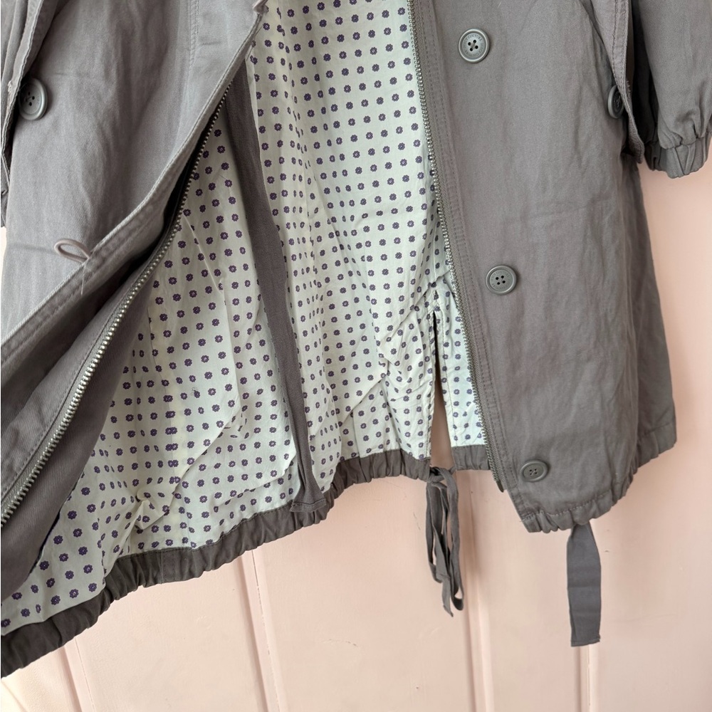 Juicy Couture Grey Cotton Utility Jacket SzM - Picture 11 of 12